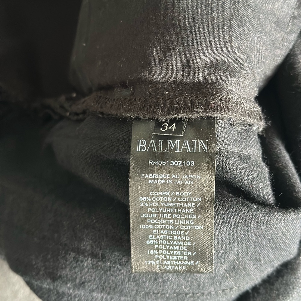 Balmain monogram slim fit jeans - Picture 11 of 11